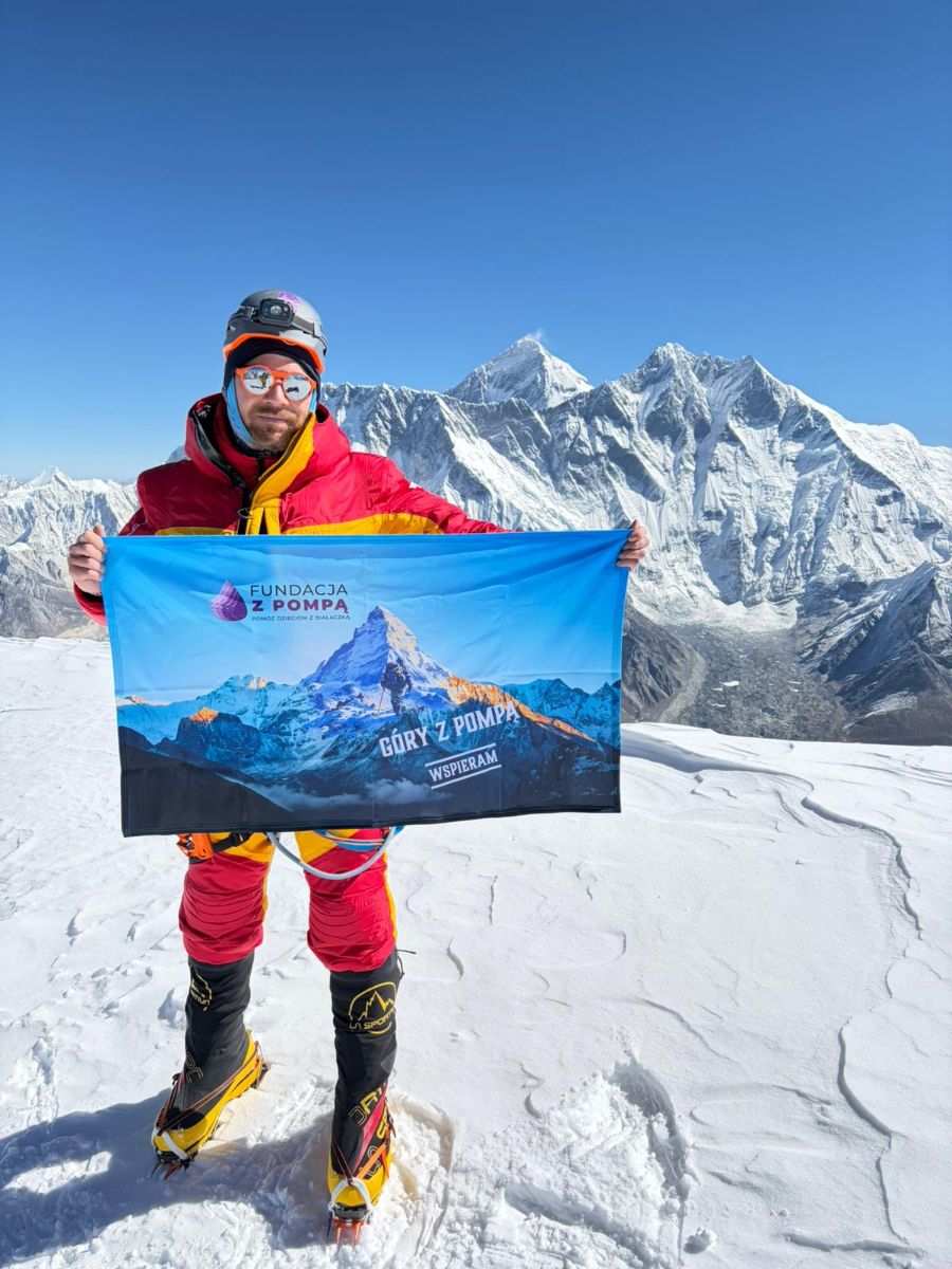 Daniel na szczycie Ama Dablam!!!
