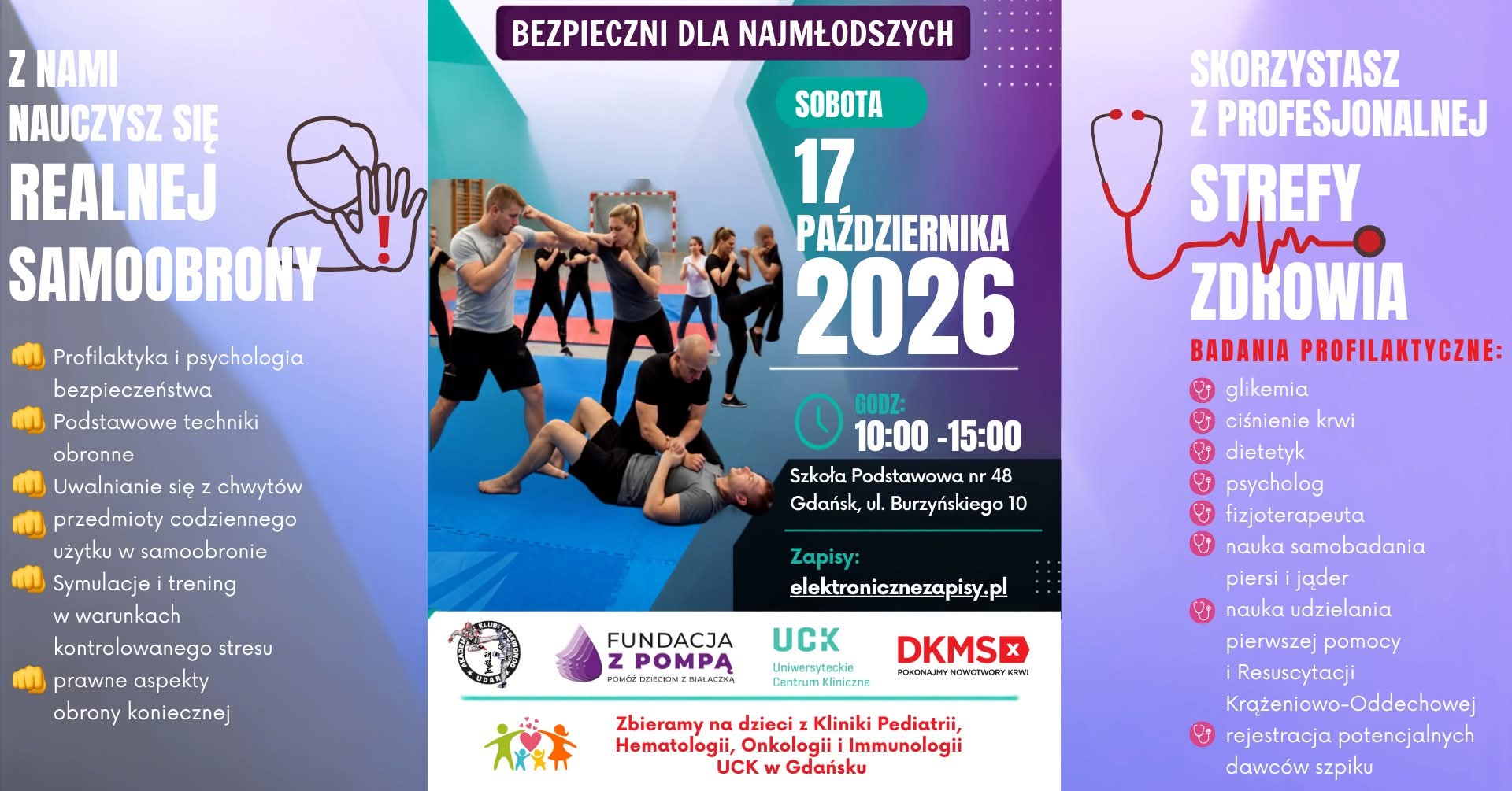 Charytatywny kurs samoobrony - Udar z Pompą