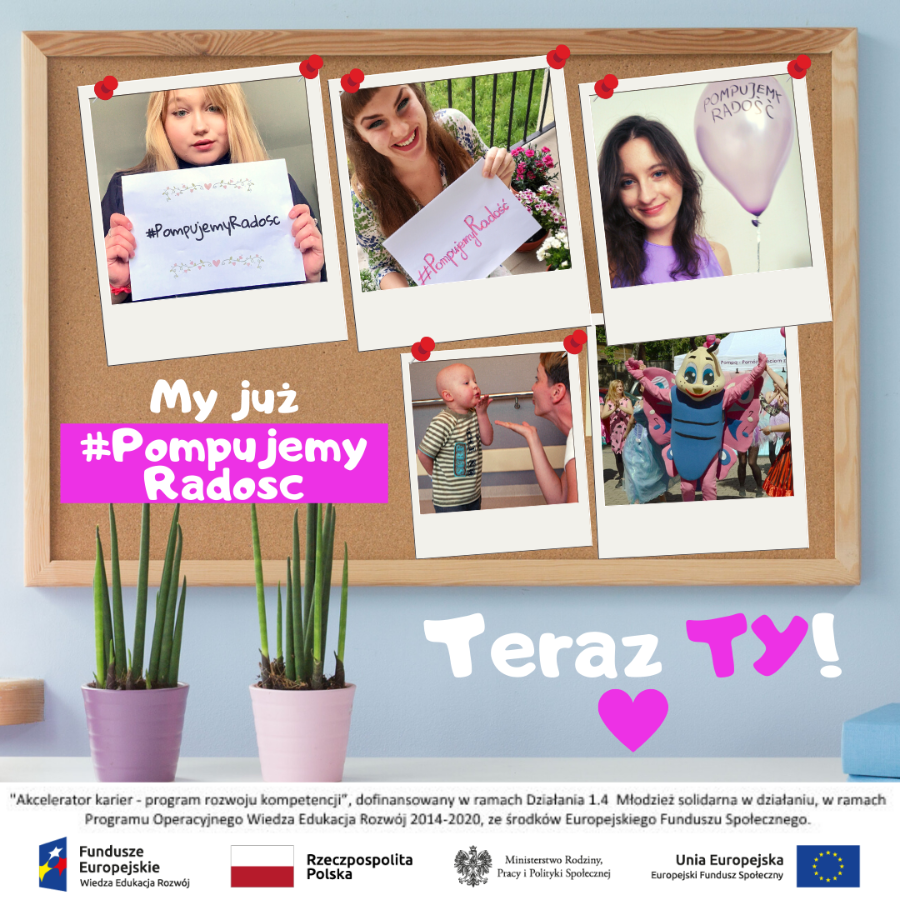 To już ostatni moment by wesprzeć zbiórkę #pompujemyradość