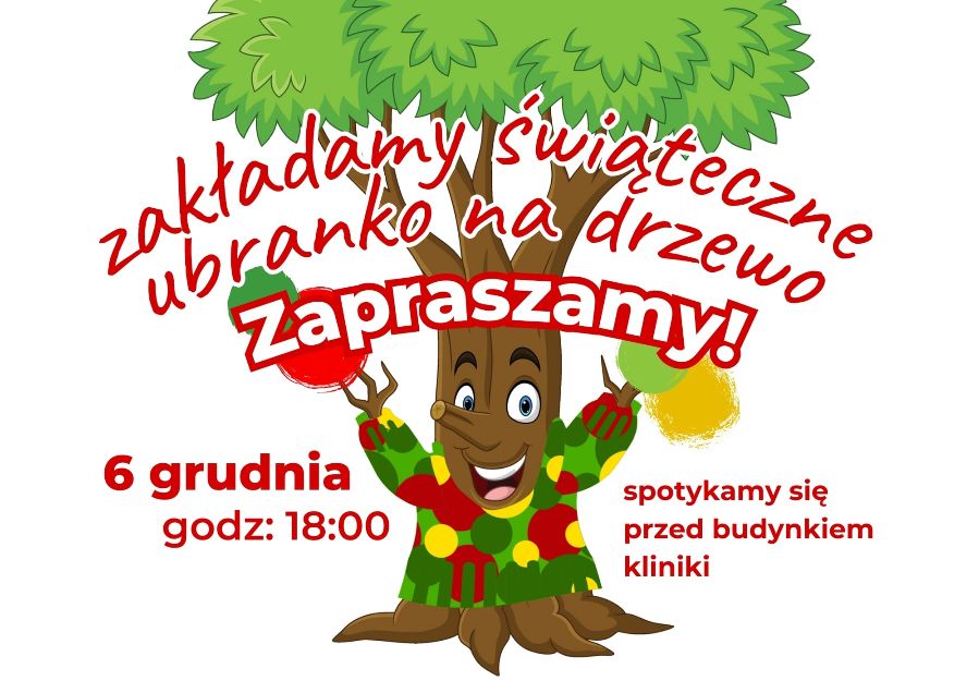 Kończymy dziergać nasze świąteczne drzewo