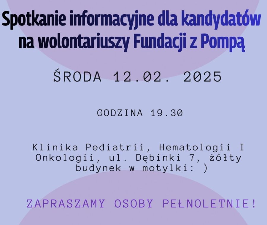 Spotkanie dla nowych wolontariuszy